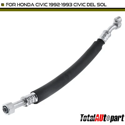 Conjunto de linha de sucção AC para Honda Civic 1992-1993 Civic del Sol baixa pressão - Imagem 1 de 4
