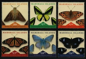 Islas Marshall 2018 - Mi-Nr. 4001-4006 ** - MNH - Mariposas / Mariposas - Imagen 1 de 2
