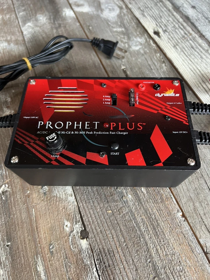 Dynamite Prophet Plus AC/DC 4-7 Cell Ni-Cd & Ni-MH Peak Fast Battery Charger - Image 1 of 4