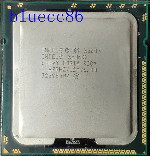 Xeon Processor Intel Xeon X5687 Quad-Core CPU – 3.6 GHz, 12 MB Cache, Socket 1366 Processor For Servers & Workstations Intel Xeon X5687 CPU - Foto 8
