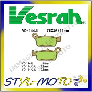 VD-144/2SJL Rear Sintered Brake Pads Vesrah TM 250 Enduro 4-Stroke 2001 - Picture 1 of 1