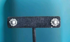 Pendientes Erick's Flor Plata Esterlina Taxco.925 - Imagen 1 de 5