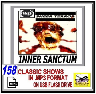 INNER SANCTUM 158 Classic Oldtime Radio Shows OTR MP3 On USB Flash Drive - Image 1 of 4
