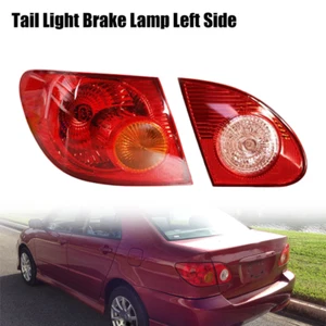 For 2003-08 Toyota Corolla Outer + Inner Tail Light Brake Lamp Driver Left Side - Picture 1 of 17