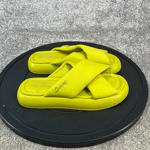 Circus NY by Sam Edelman Sandals Women's Size 6 Slide Green Slip On - Picture 1 of 11