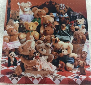 The Best of Friends 500 Piece Jigsaw Puzzle Vintage Teddy Bears by Springbok - Picture 1 of 4