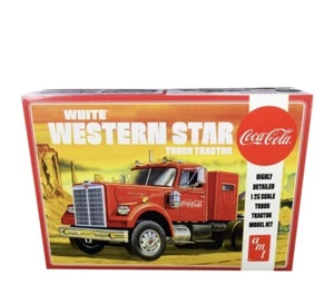 AMT 1/25 White Western Star Semi Tractor Coca-Cola - Picture 1 of 6