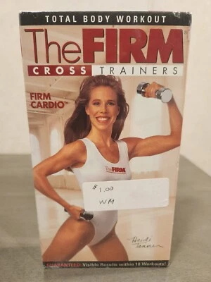 Rare New Sealed The Firm Cross Trainers Firm Cardio VHS Heidi Tanner  *See Desc* Foto 1 de 4