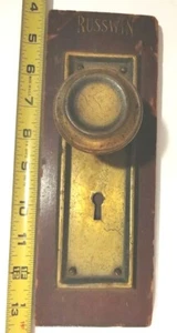 VINTAGE RUSSWIN STANDING STORE DISPLAY SIGN - Picture 1 of 8