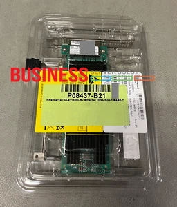 HPE Marvell QL41132HLRJ Ethernet 10Gb 2-port BASE-T Adapter P08437-B21 - Afbeelding 1 van 1