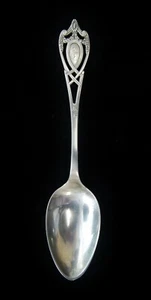Antique 1914 Lunt MONTICELLO Sterling Silver 5 O'Clock Teaspoon 5 3/4" B8925 - Picture 1 of 5