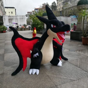 Riesiger Charizard Plüsch Puppe Tier Stofftier Kissen 28/48/68 cm Weihnachtsgeschenk Cartoon - Bild 1 von 12