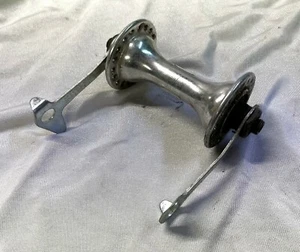 Joytech Vintage Front Touring Bike Hub Silver 36H 100mm QR with Safety Levers - Picture 1 of 3