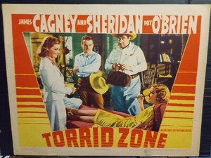 Lobby Card 1940 TORRID ZONE James Cagney Ann Sheridan Andy Devine Helen Vinson