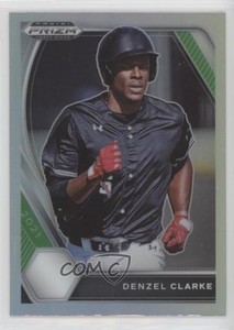2021 Panini Prizm Draft Picks Silver Prizm Denzel Clarke #PDP127