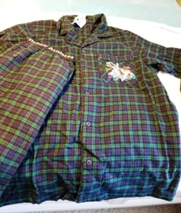 Warner Bros. Bugs Bunny & Taz Men's Pajamas, Size Small - New with Tag - Picture 1 of 3
