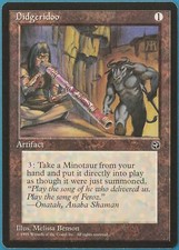 Didgeridoo Homelands NM Artifact Rare MAGIC GATHERING CARD (ID# 249070) ABUGames