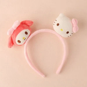 Sanrio Kitty + My Melody Head Band Accessories Party Kids Cosplay Anime Costume - Picture 1 of 7