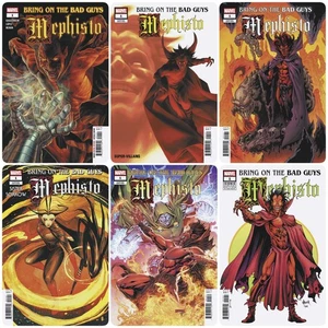 BRING ON THE BAD GUYS: MEPHISTO #1 **COVER SELECT** PRE-SALE 08/27/2025 - Picture 1 of 15