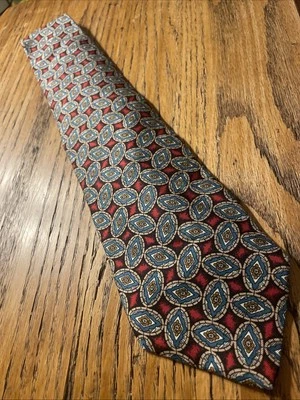 Vintage EUC 60s 70s Pierre Balmain Paris Silk Tie Necktie Foulard Extra Long - Image 1 of 4
