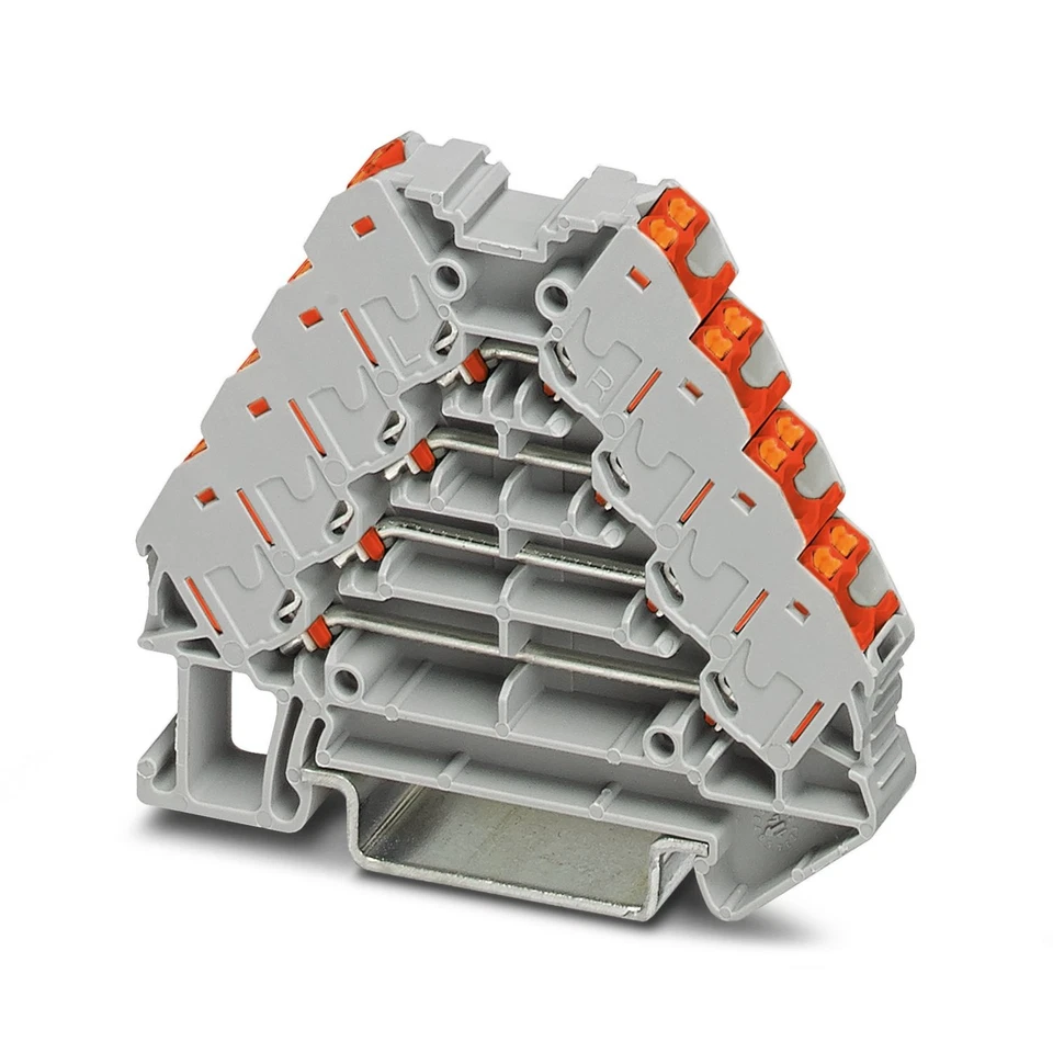 10PCS Phoenix Contact 3270121 potential distribution terminal PTRV 4 /RD - Image 1 of 1