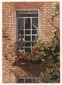 Simon Bull - signierte Aquatinta Radierung - Georgian Window II - 116/250 - Bild 1 von 4