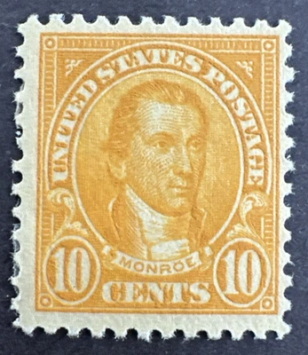 US 1923 Sc# 562 MH OG Stamp 10 cent James Monroe - Image 1 of 2
