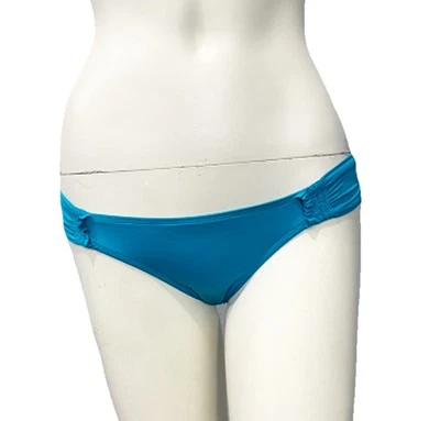 NWT Volcom Bikini Bottom Blue Women’s Small Smock Puppet Soft Side Full - Image 1 of 4