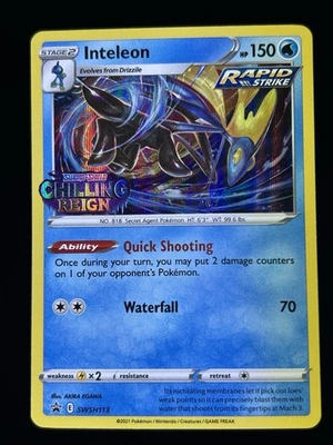 Inteleon - (Prerelease) SWSH113 SWSH: Sword & Shield Promo Cards Holo - Image 1 of 2