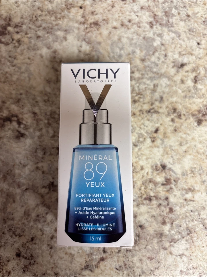 Vichy Mineral 89 Eyes Fortifying Serum with Hyaluronic Acid - 15ml