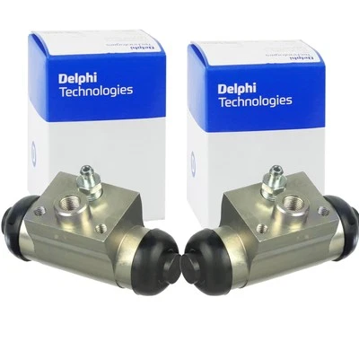 2x DELPHI RADBREMSZYLINDER 19mm passend für LAND ROVER FREELANDER TROMMELBREMSE - Bild 1 von 4