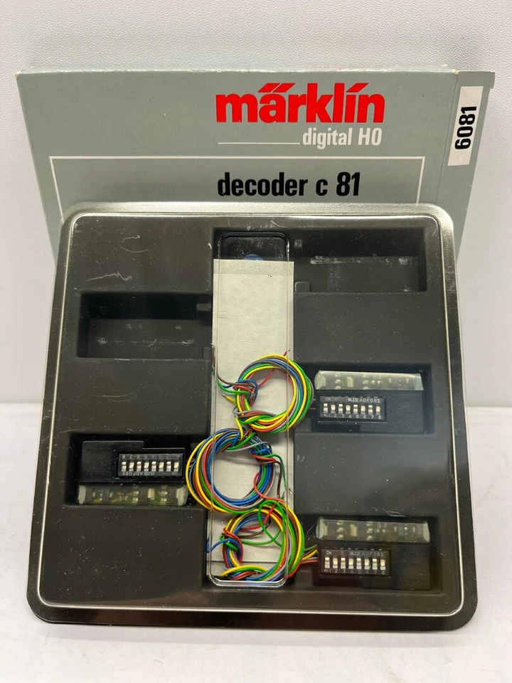 Märklin 6081 Spur H0 Digital Lok Decoder z. B. für Roter Pfeil - Bild 1 von 1