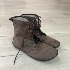 Vivobarefoot Gobi Lace Up Hi Women’s Brown Fleece Lined Boot Size 38L - Picture 1 of 9