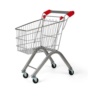 Carrito de compras Bigjigs Toys para niños - juguete de rol de supermercado realista - Imagen 1 de 3