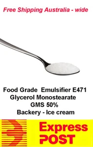 Food grade Glyceryl Monostearate E471 - GMS 50 - Picture 1 of 1