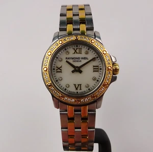 Raymond Weil Tango 5799 Diamond Dial and Mother of Pearl Ladies Small Size - Picture 1 of 23