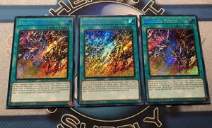 *** 3X BRANDED FUSION 3X *** 1ST EDITION SECRET RARE PLAYSET BLTR-EN111 YUGIOH! - Picture 1 of 1