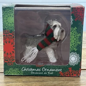 Sandicast Schnauzer Dog Christmas Tree Ornament Gray NEW - Picture 1 of 6