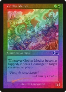 Goblin Medics FOIL Urza's Legacy LP/EX Red Common MAGIC GATHERING - Picture 1 of 1