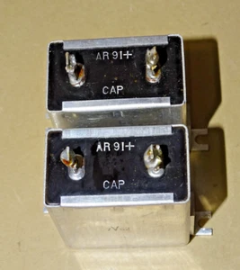 2 Western Electric Typ AR 91+ Kondensatoren, .01315 MFD - Bild 1 von 5