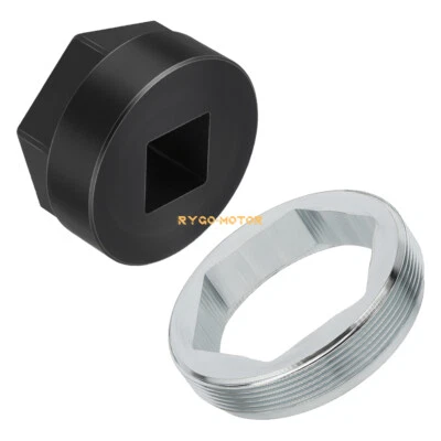 Tuerca y herramienta de soporte de cojinete de vástago de dirección para Yamaha Banshee 350 YFZ350 1987-2006 Foto 1 de 4