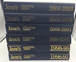 Lot of 6 Jane's Fighting Ships Hardcover: 96-97,98-99,99-00,00-01,02-03,04-05 - Foto 1 di 23