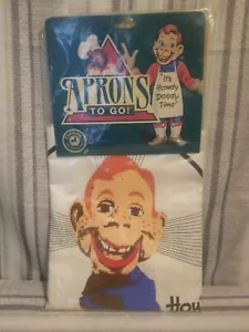 Vintage 1987 Howdy Doody Schürze weiß unbenutzt noch in Verpackung - Bild 1 von 9