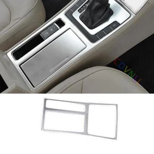 Console Gear Shift Frame Cover Trim For VW Passat B7 2011-2015 Silver Titanium - Picture 1 of 5
