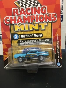1:64 Racing Champions Richard Tharp 1973 Ford Mustang Funny Car Blue Max - Picture 1 of 2