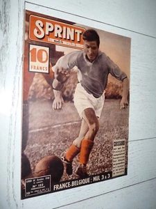 SPRINT #152 18-10 1948 FOOTBALL FRANCE BELGIQUE CUISSARD CYCLISME RUGBY XV XIII - Imagen 1 de 5