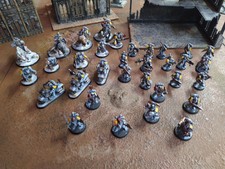 LOTTO SPACE WOLF LUPI SIDERALI DIPINTO DA GIOCO PAINTED GW GAMES WORKSHOP