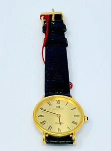 Lorenz Wristwatch Women's Manual Winding Dial Gold Strap Skin 3285290/9295 - Picture 1 of 7