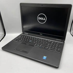 DELL LATITUDE E5550 i5-5200U @ 2.20GHz 8GB RAM 256GB SSD W10P W/ POWER ADAPTER - Picture 1 of 8
