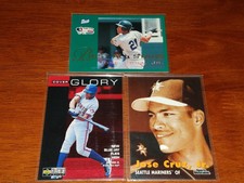 Jose Cruz Jr. 1997 Best All Stars #10 + 1998 Collector's Choice Cover Glory #7 +